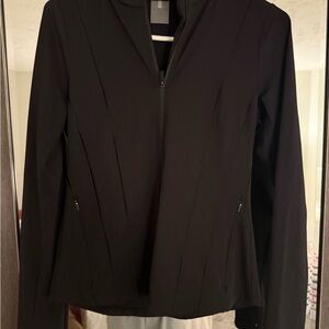 Black Women’s Zip-Front Jacket